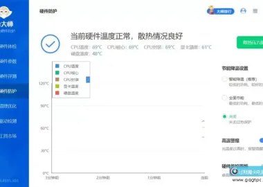 鲁大师 v6.1026.4535.303 去广告精简单文件绿色版 硬件检测·系统优化神器