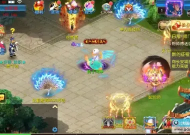 MT3换皮梦幻西游手游六福西游尊享挂机版一键端+GM