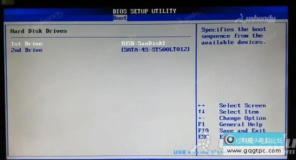 bios设置从u盘启动电脑