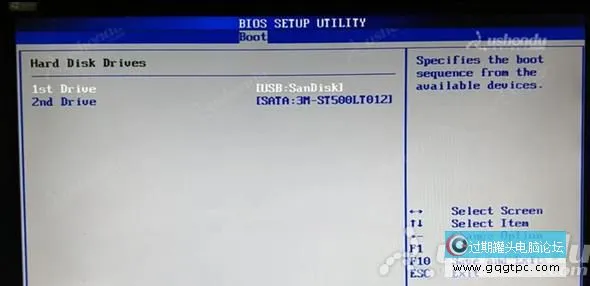 bios设置从u盘启动电脑