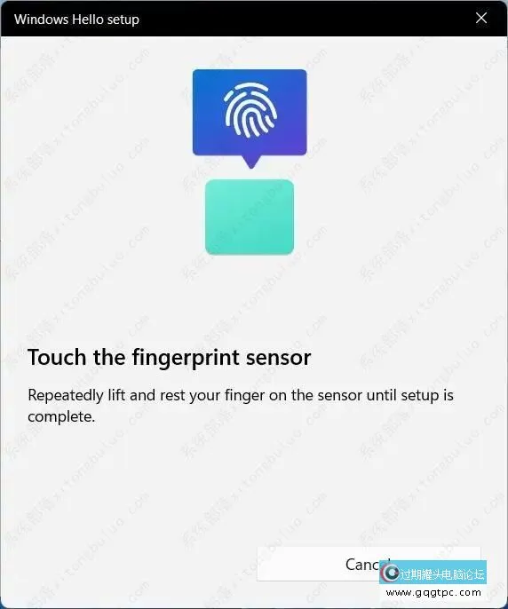 怎样在 Win11系统 上启用 Windows Hello 指纹？