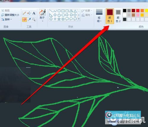 win11系统画图怎样让橡皮擦变色_win11系统画图怎样更改橡皮擦颜色