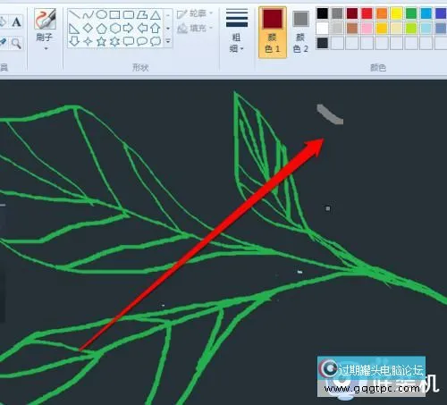 win11系统画图怎样让橡皮擦变色_win11系统画图怎样更改橡皮擦颜色