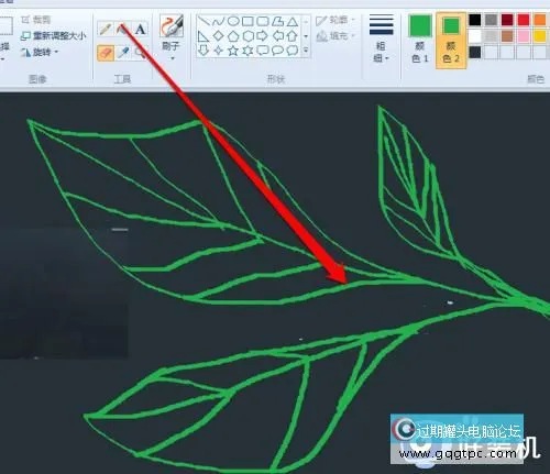 win11系统画图怎样让橡皮擦变色_win11系统画图怎样更改橡皮擦颜色